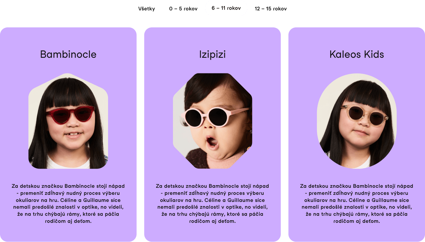 Eyekido booking flow for paediatric eye exams